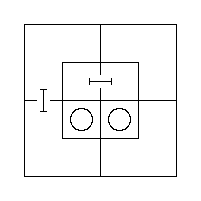 Diagram representing all m are x and y m prime exists